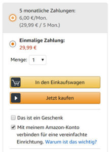 Amazon: Warum Wird Mir Kein Ratenkauf Angezeigt? - Später Zahlen ...